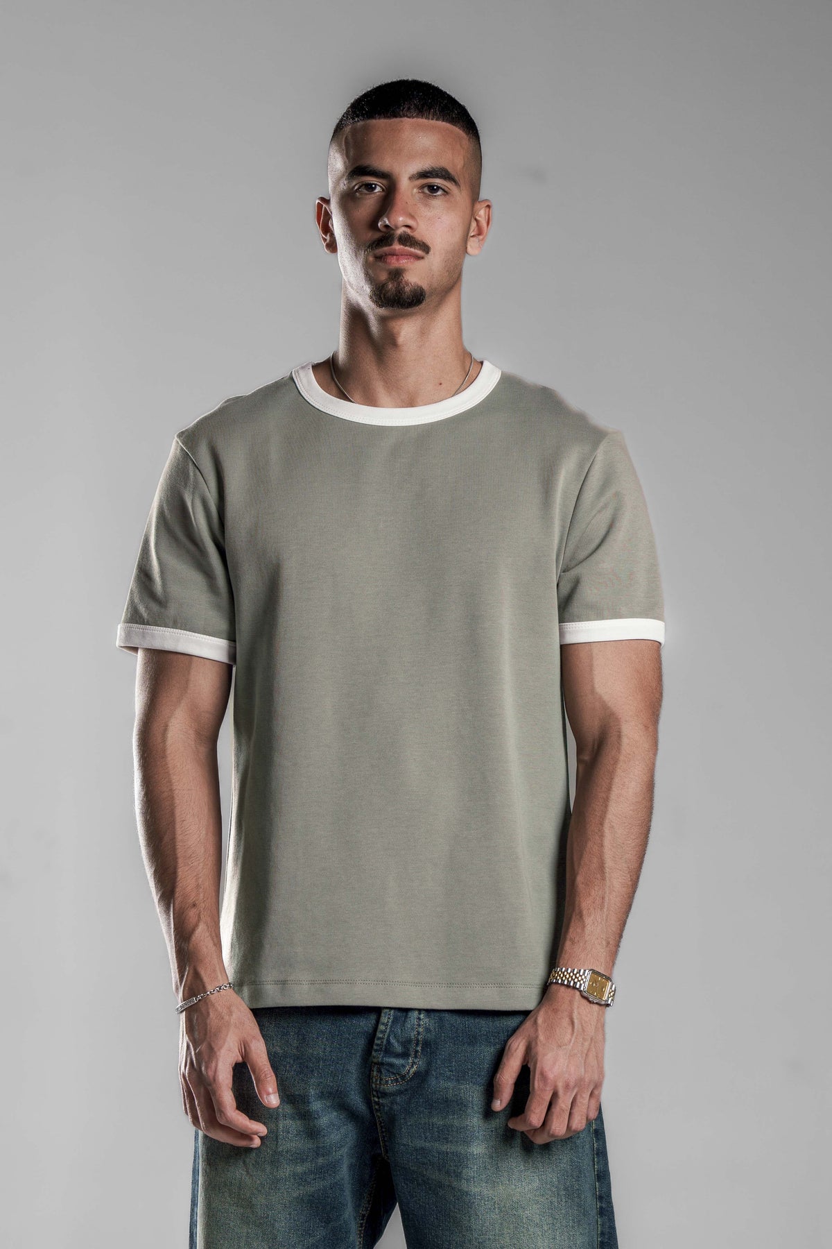 Olive Ringer T.shirt