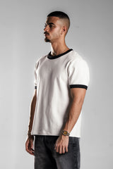 White×Black Ringer T.shirt