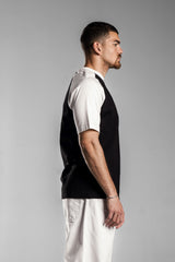 Black×White Raglan T.shirt