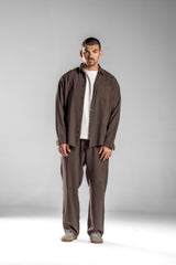 Brown LINEN SHIRT