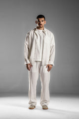 White LINEN SHIRT