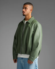 Green Leather Jacket