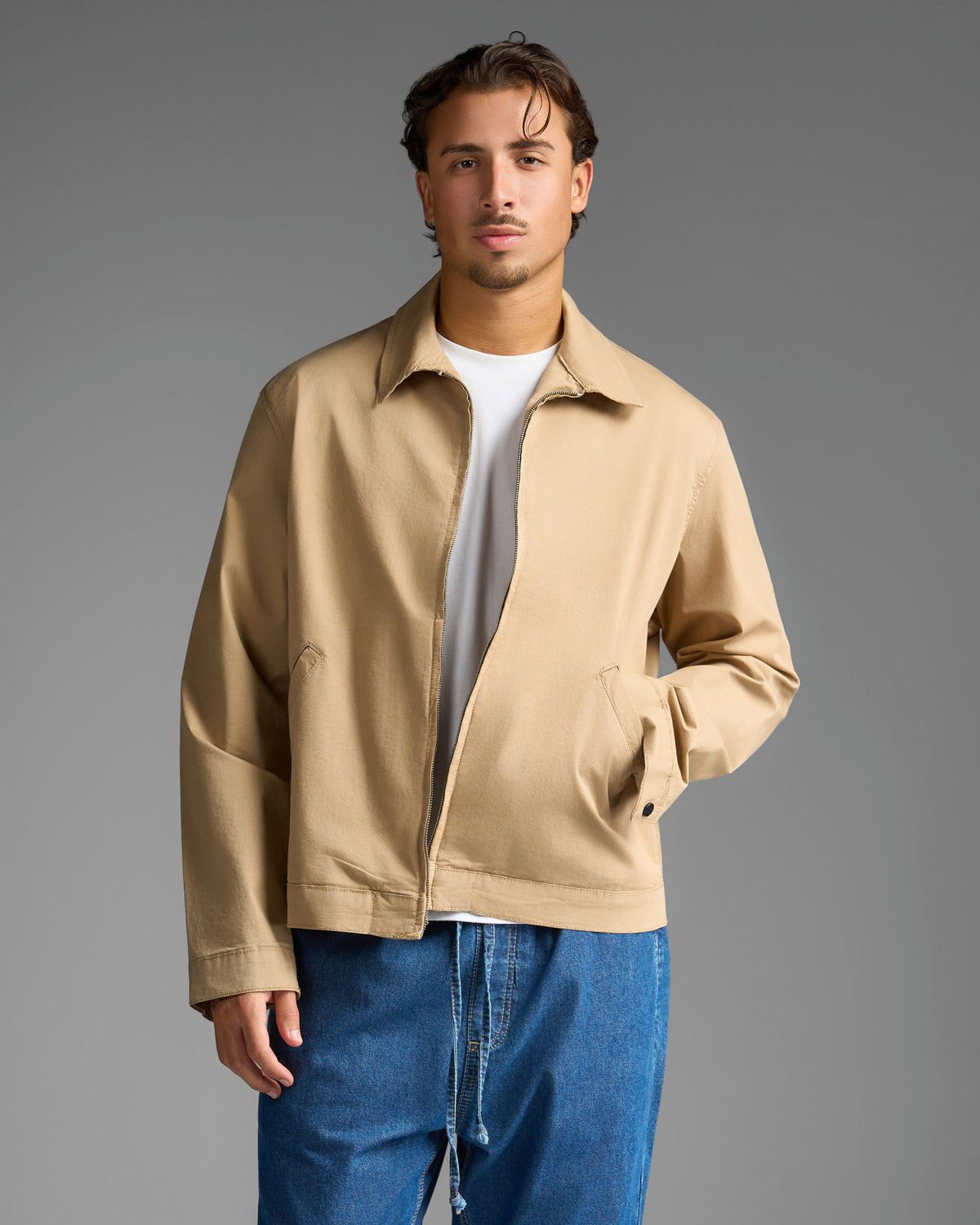 Beige Lightweight Jacket