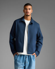 Navy Blue Lightweight Jacket