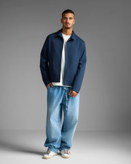 Navy Blue Lightweight Jacket