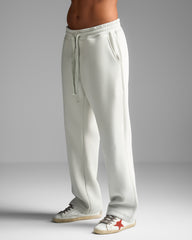 Light Grey Straight Fit Sweatpants