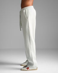 Light Grey Straight Fit Sweatpants