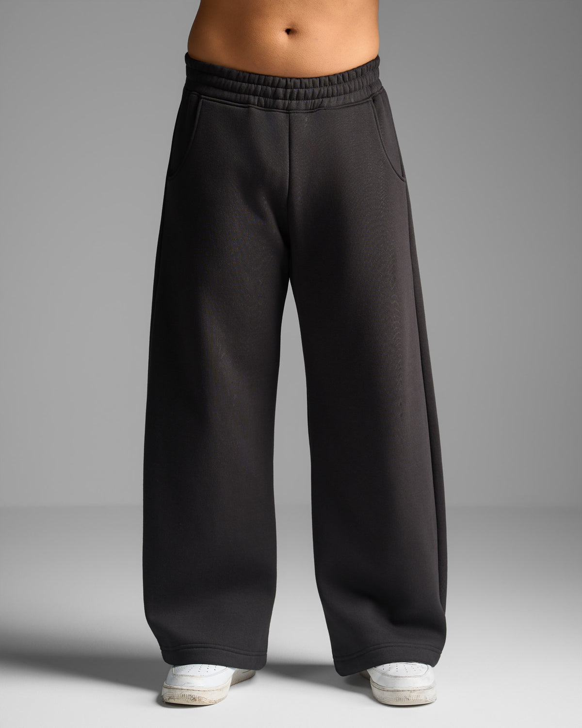 Black Loose Fit Sweatpants