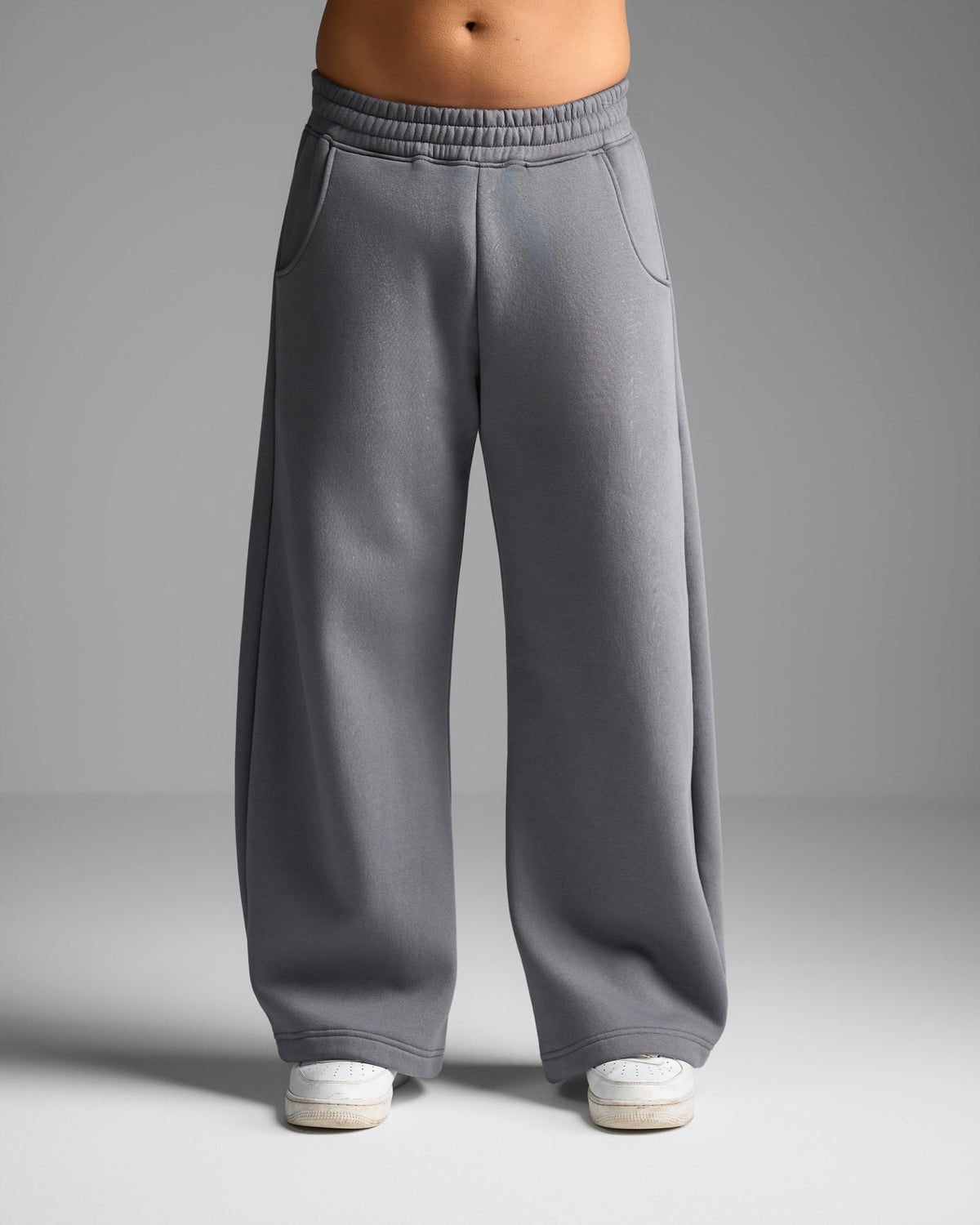 Dark Grey Loose Fit Sweatpants