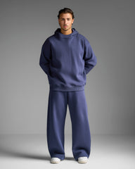 Navy Blue Loose Fit Sweatpants