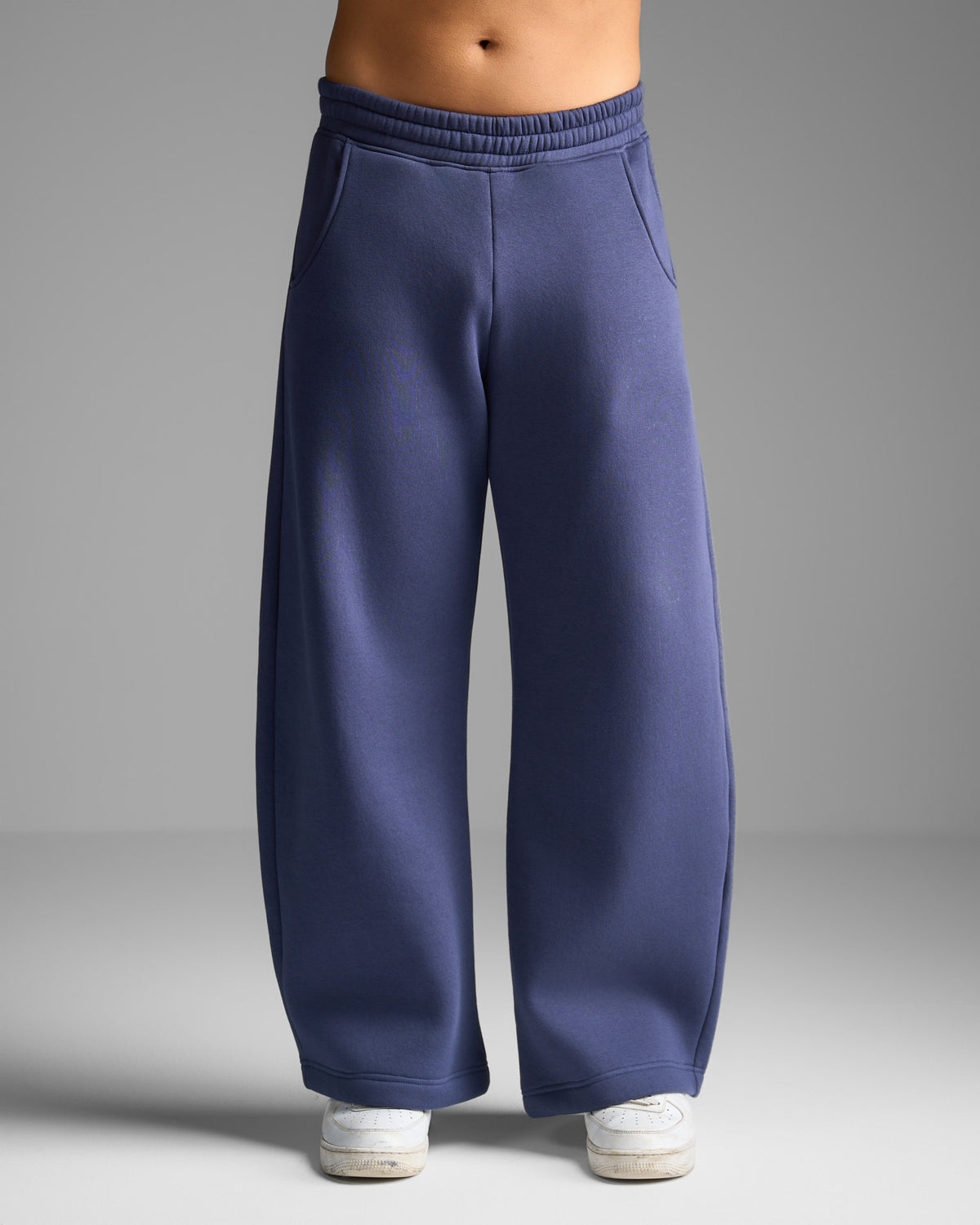 Navy Blue Loose Fit Sweatpants