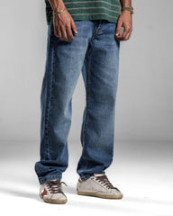 Blue Straight Fit Jeans