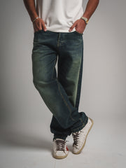 Dirty Blue Straight Fit Jeans