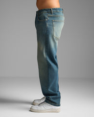 Dirty Blue Straight Fit Jeans
