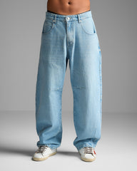Light Blue Baggy Fit Jeans