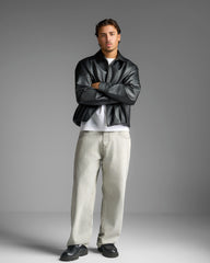 Grey Baggy Fit Jeans