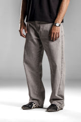 Grey Baggy Fit Jeans
