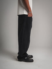 Washed Black Baggy Fit Jeans