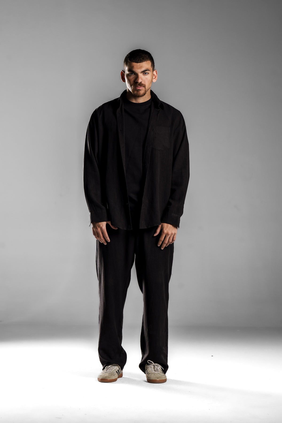 Black Linen Pants