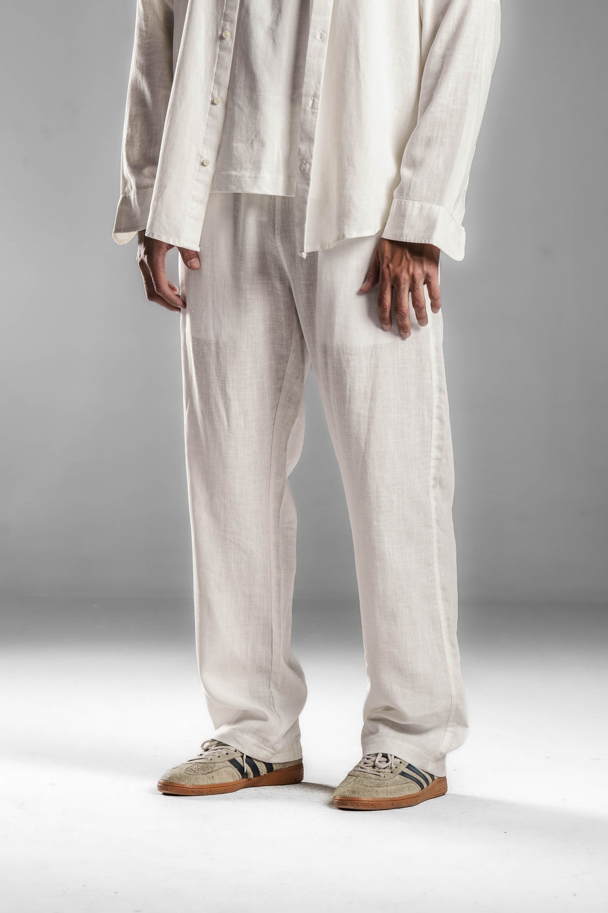 White Linen Pants