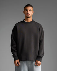 Black Round Sweatshirt