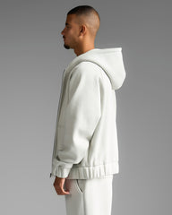 Light Grey Zip Up Sweatshirt